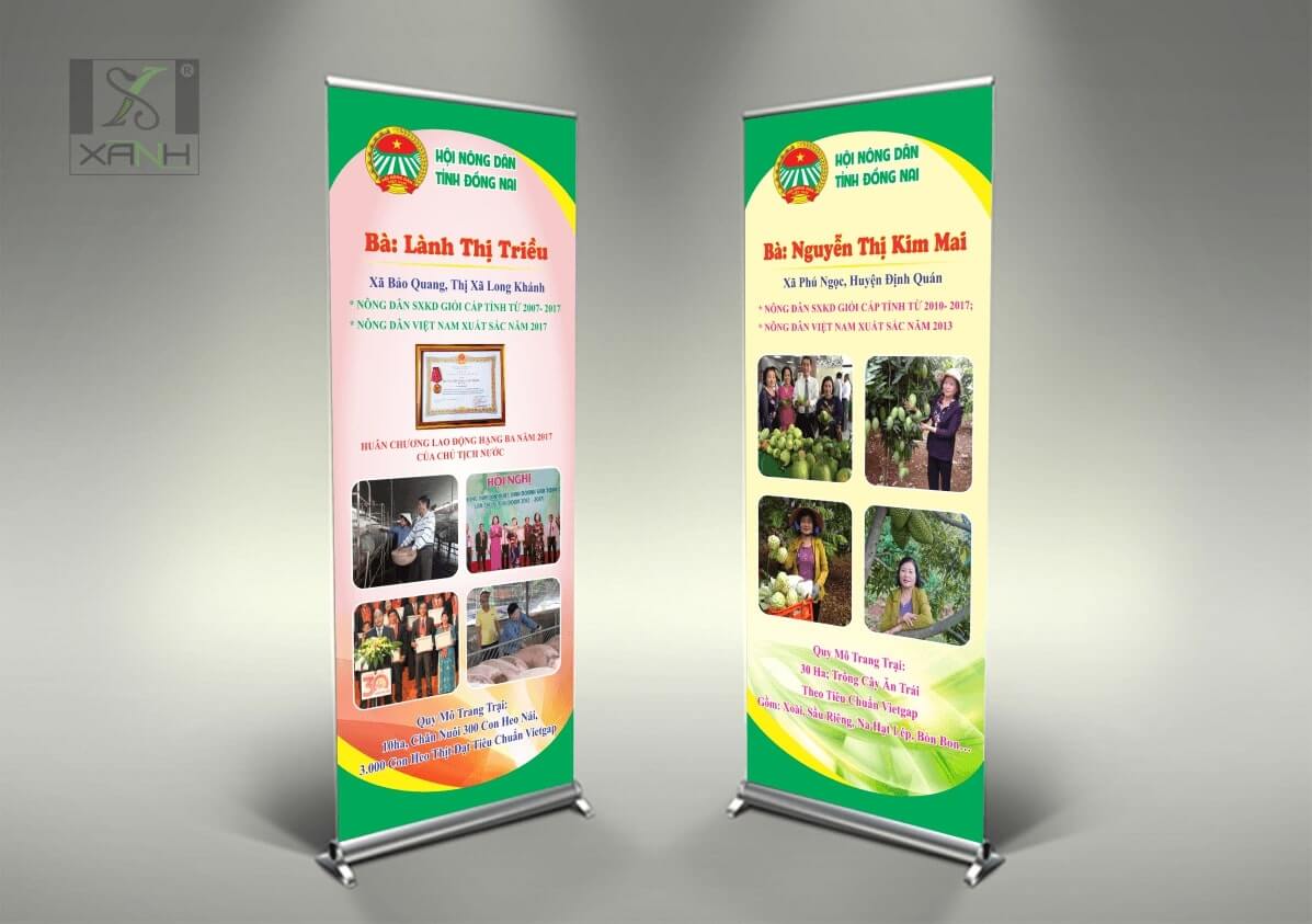 Thiết kế standee-x