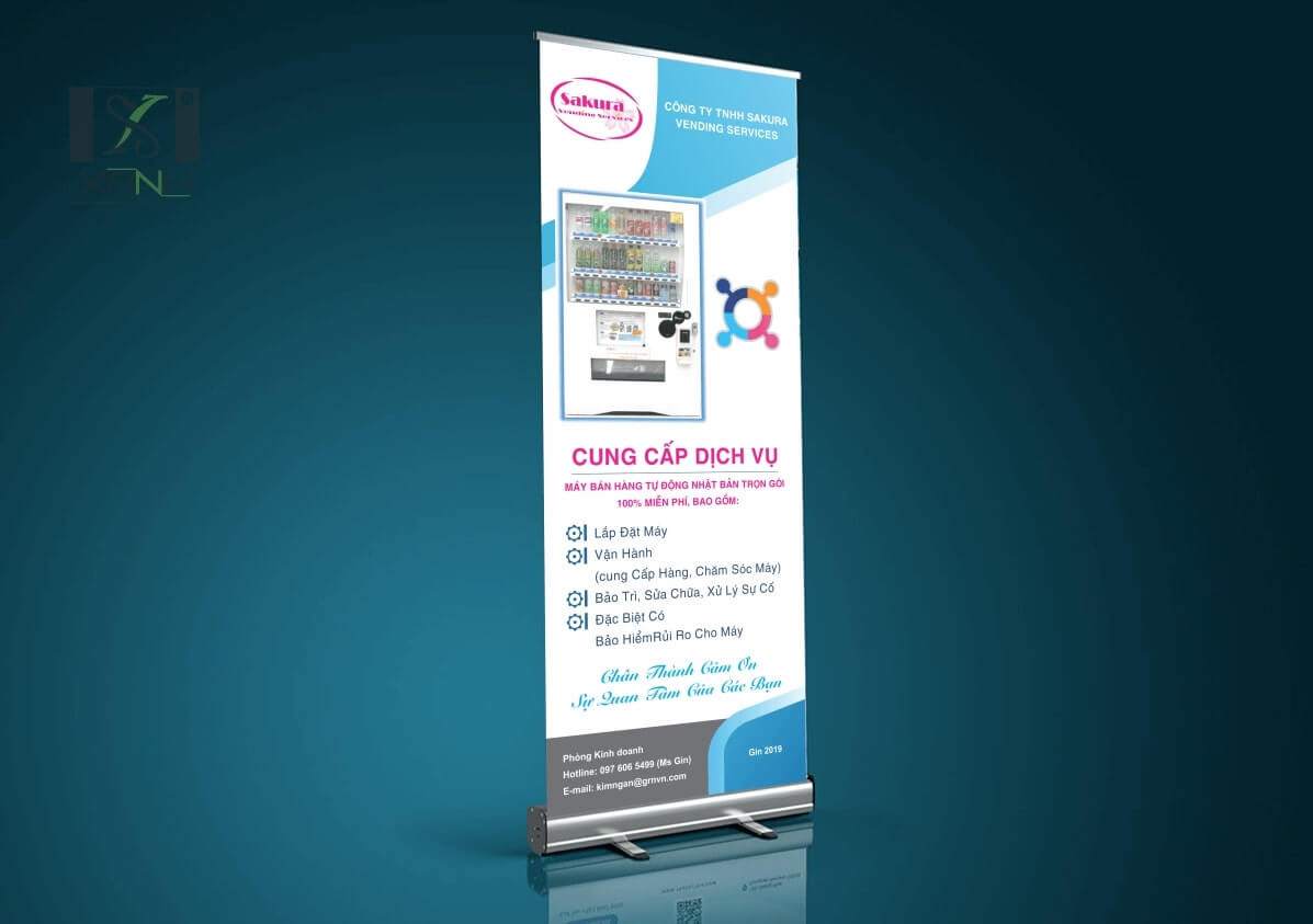 Thiết kế standee-x