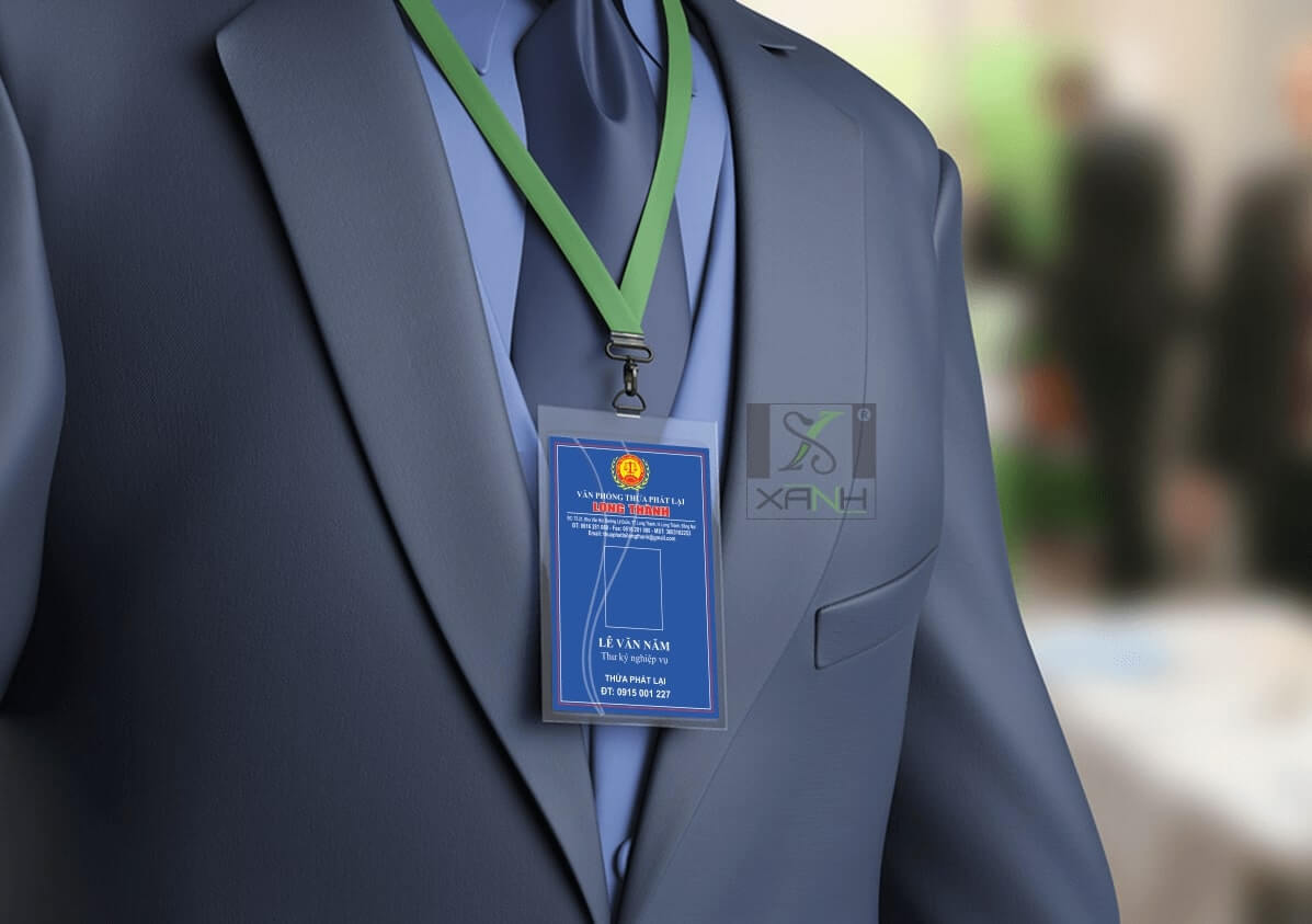 Thiết kế thẻ nhân viên