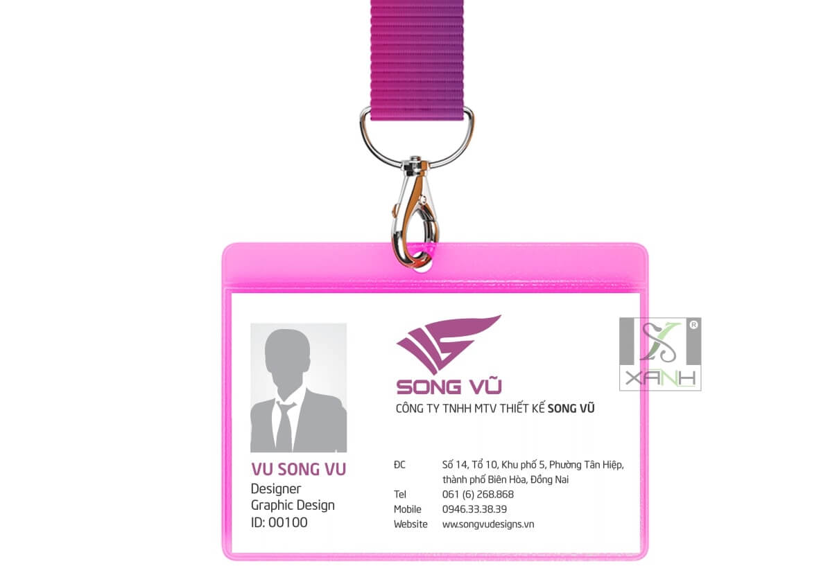 Thiết kế thẻ nhân viên