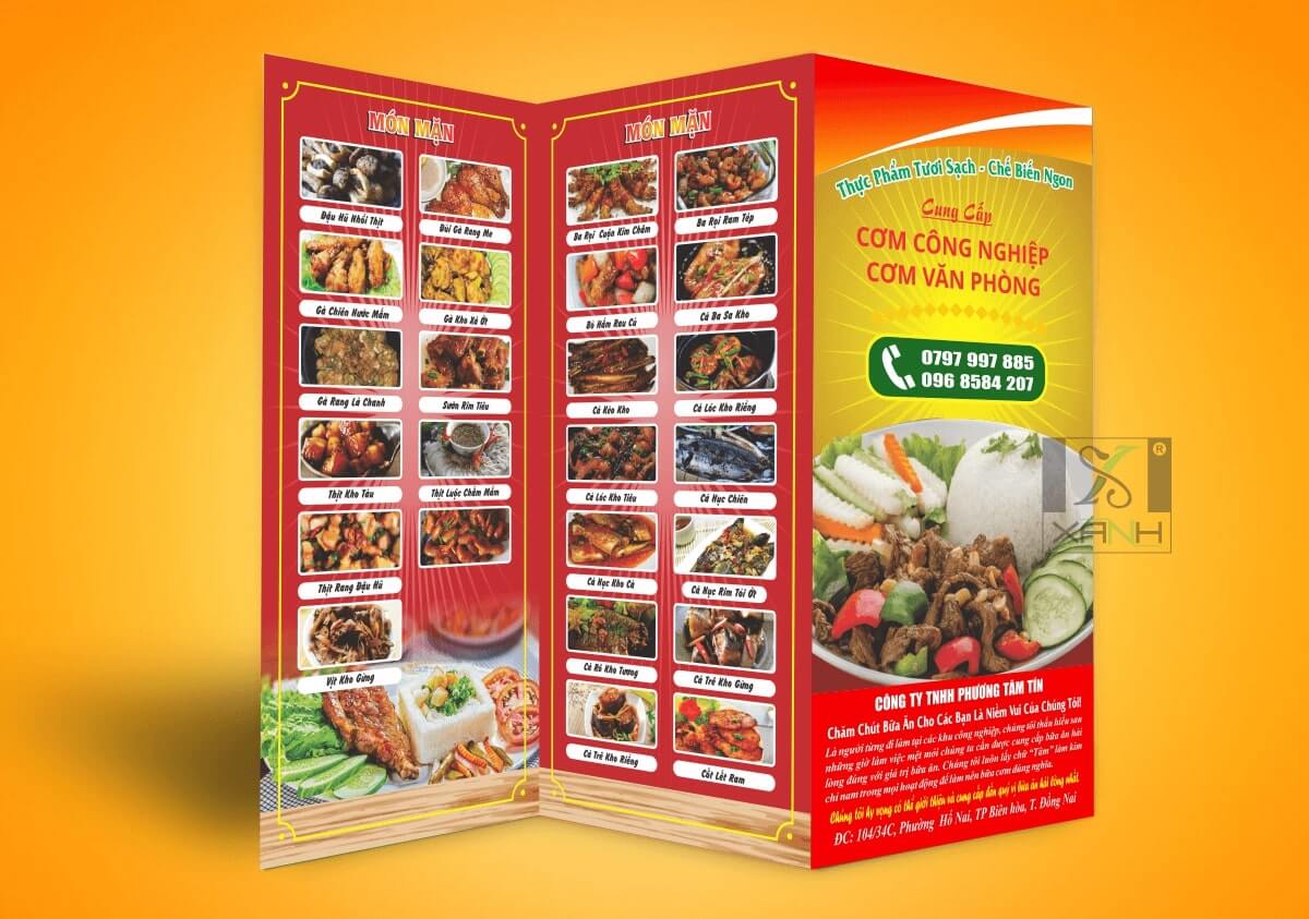 Thiết kế tờ gấp