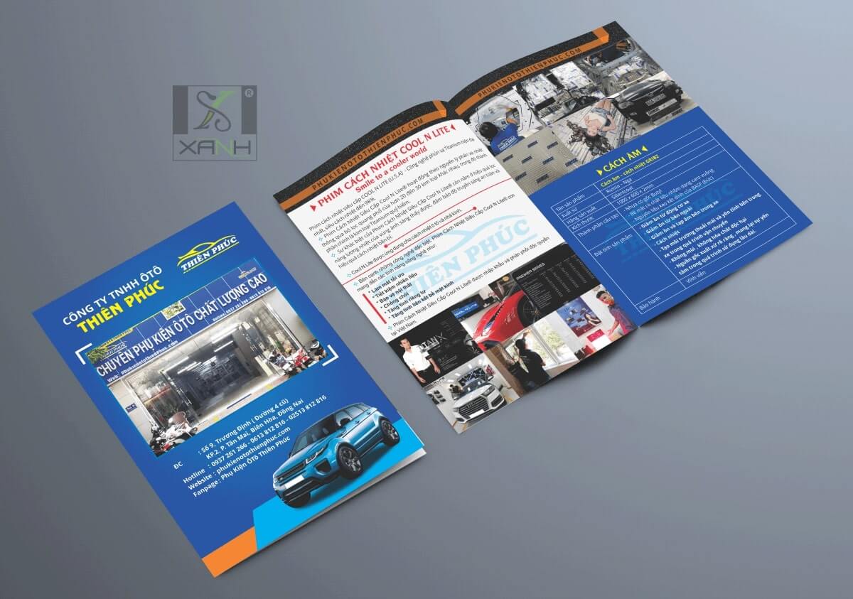 Thiết kế tờ gấp