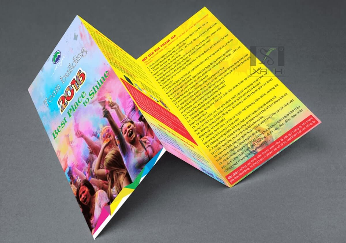 Thiết kế tờ gấp