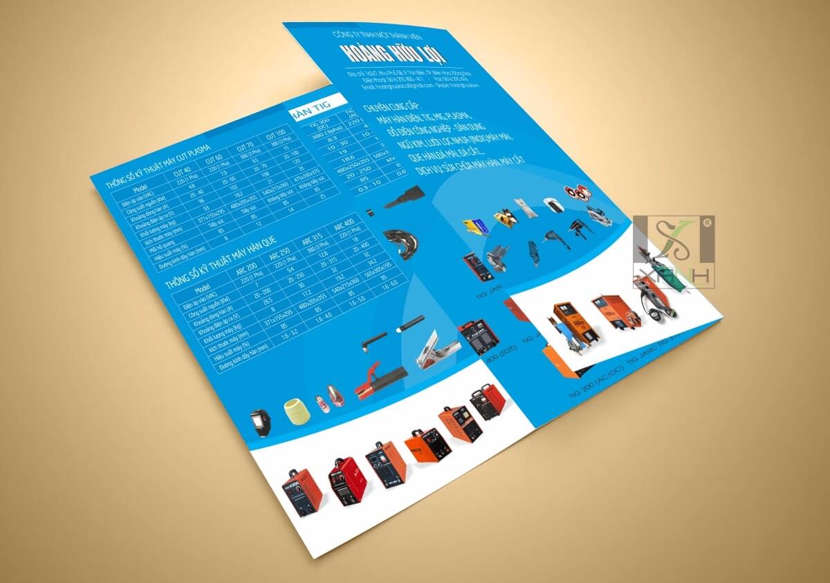 Thiết kế tờ gấp