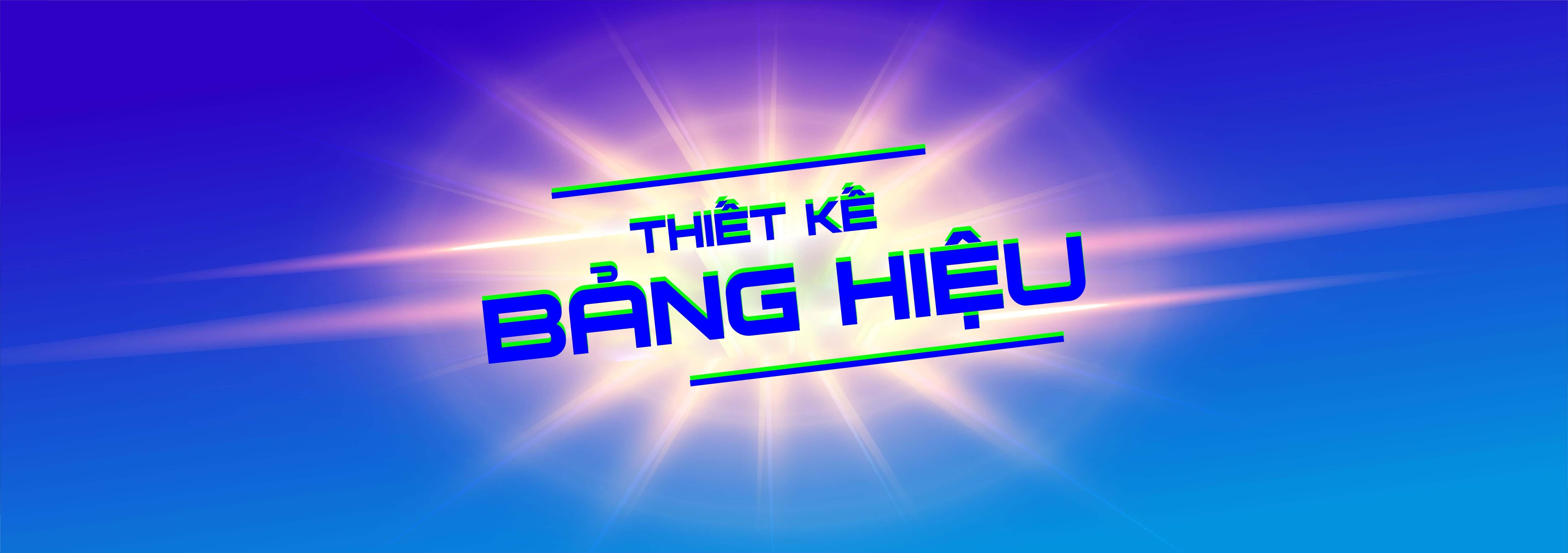 Thiết kế bảng hiệu quảng cáo