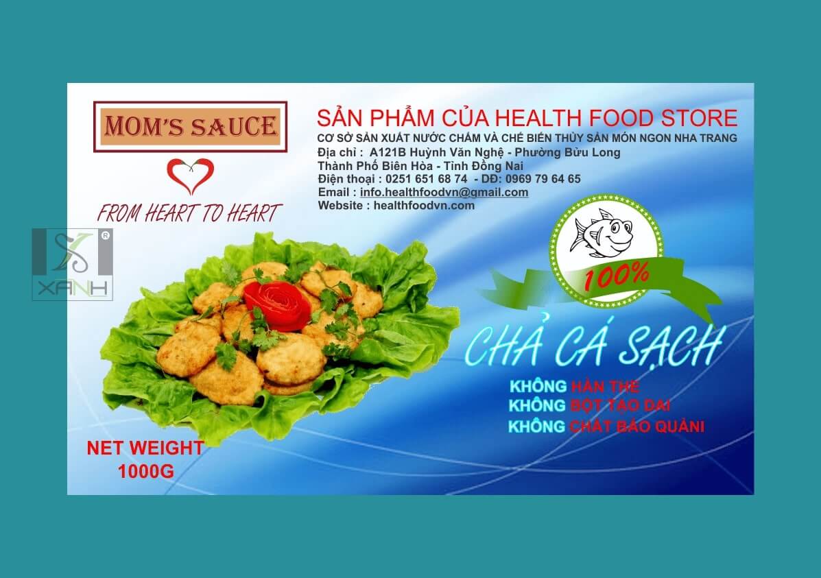 Chả cá sạch cửa hàng health food store